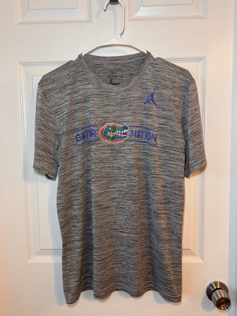 Nike Jordan Florida Gators Gator Nation Dri-FIT Shirt Men’s Medium Gray